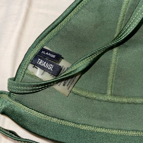Triangl bikini top Green Khaki - Picture 3 of 3